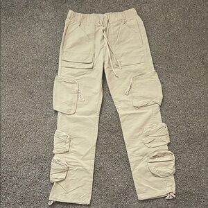 Men's Casual Tan Cargo Pants